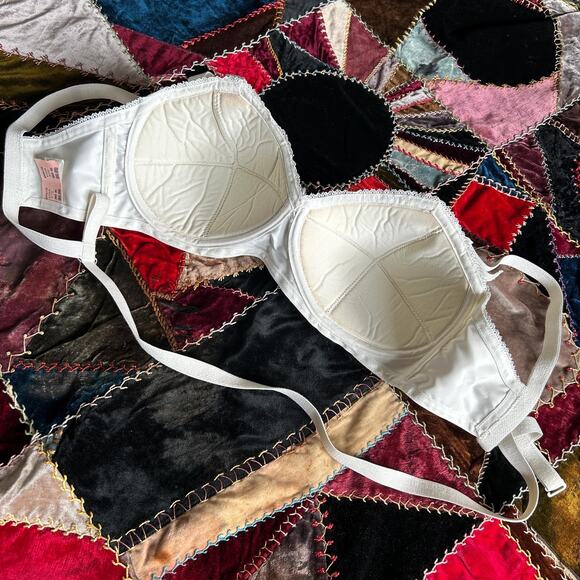 Vintage 1958 Hollywood Vassarette Circle Stitch Backless Pin Up Bullet Bra 36B - Picture 12 of 13